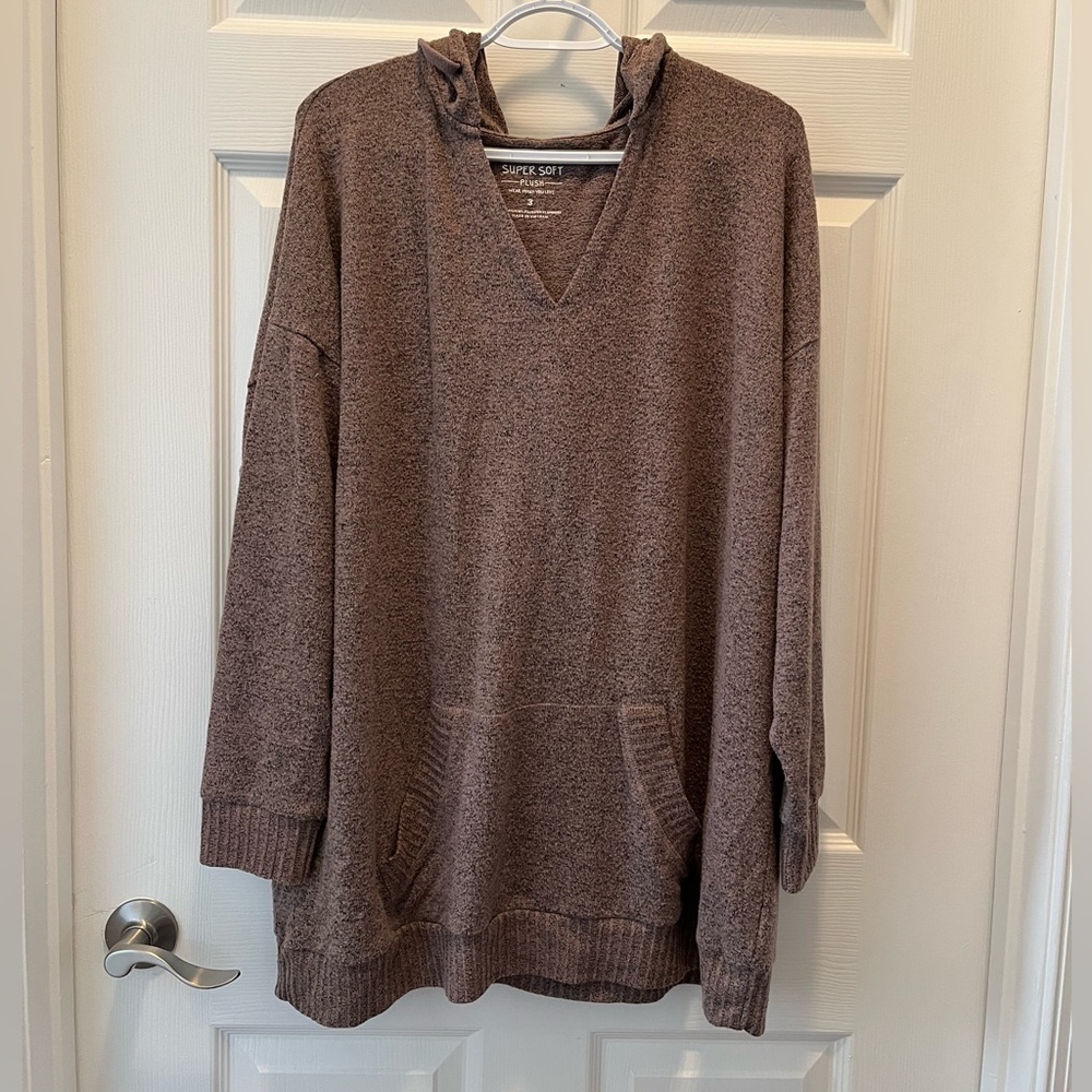 Torrid sweater with a hood.  New.